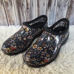 Duluth Trading Co Floral Women's Garden Clogs Size 7